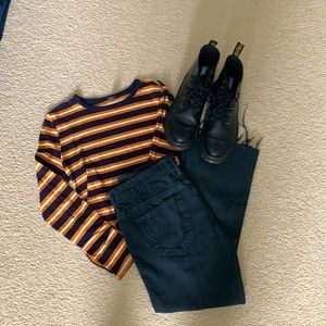 SOLD striped top from f21!